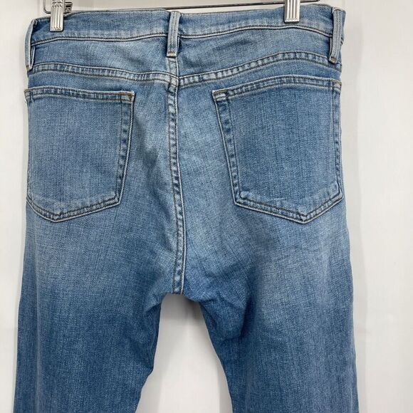Frame Barkley Cotton Stretch L’ Homme Skinny Distressed Denim Jeans Size 32 - Picture 3 of 9